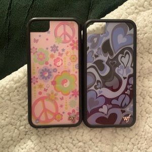 Wildflower iPhone 8 phone cases (both-35$) (each 15$)